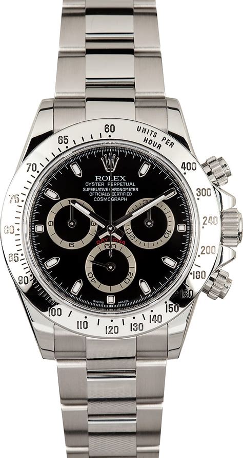 rolex daytona black.dial|rolex daytona 116520 40 mm.